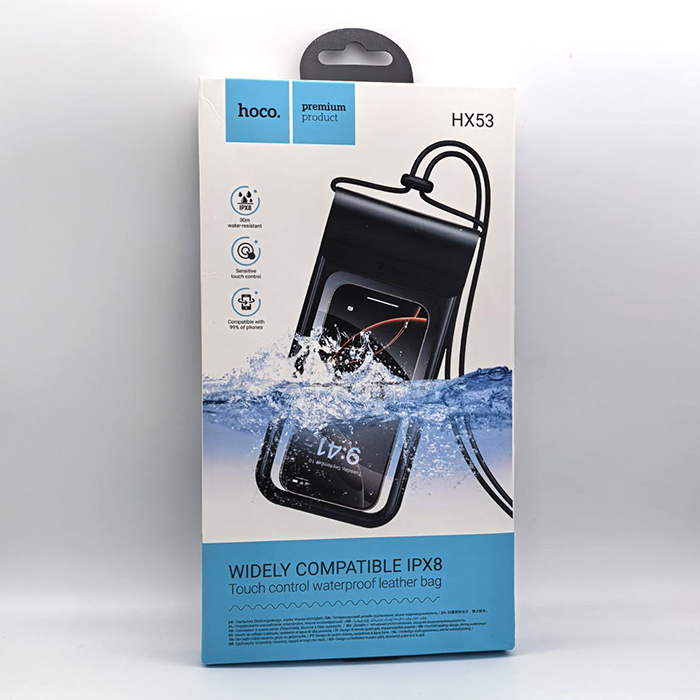Чехол водонепроницаемый Hoco HX53, черный