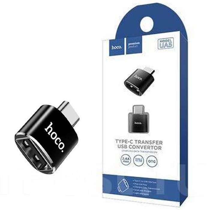 OTG Адаптер Hoco UA5 с USB  на TypeC