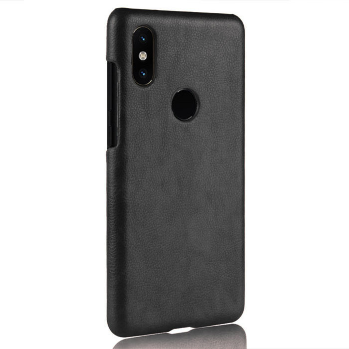 Xiaomi Redmi S2. Накладка, экокожа, черный