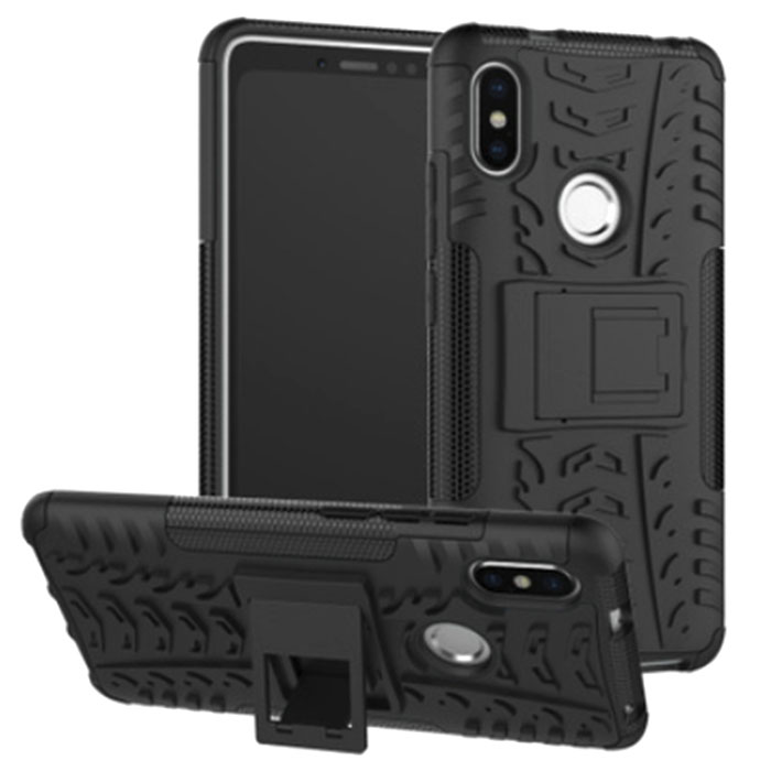 Xiaomi Redmi S2. Накладка, противоударный, тип 2, черный