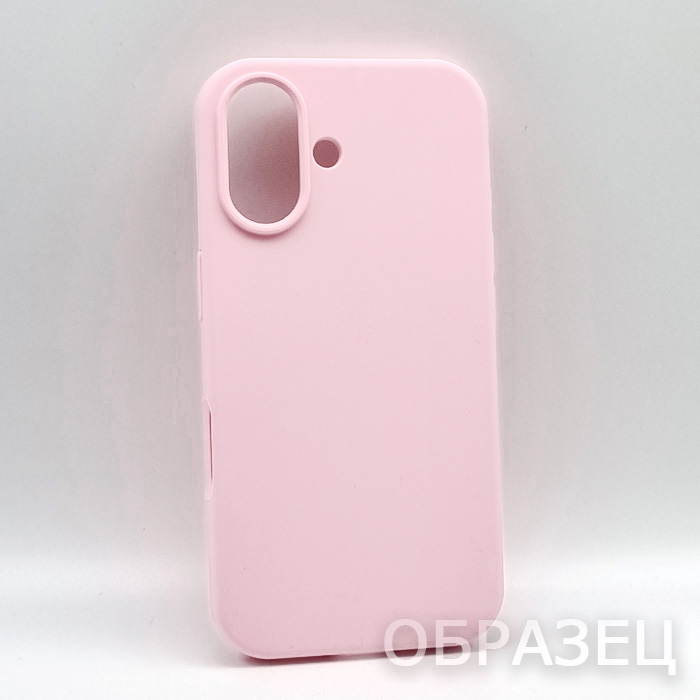 Xiaomi Redmi 6A. Накладка, Silicone Cover, светло-розовый