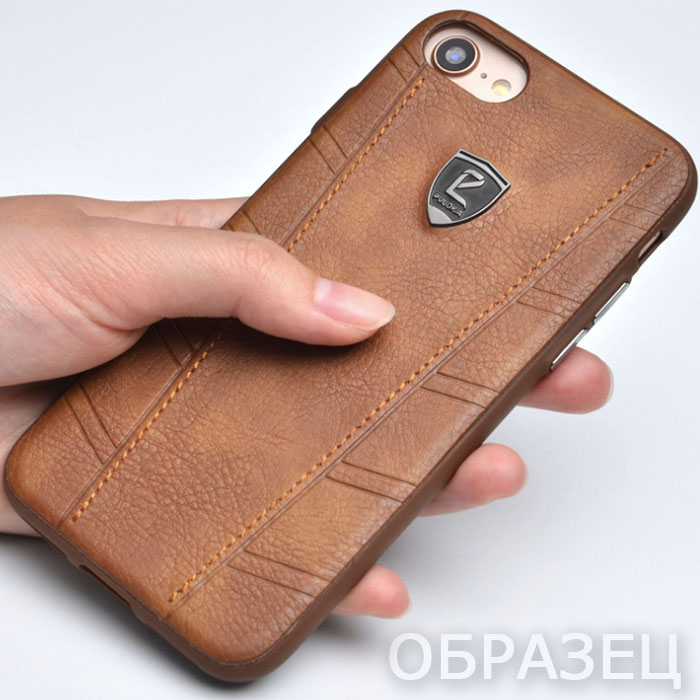 Samsung Note 8. Накладка, Puloka №2, экокожа, коричневый