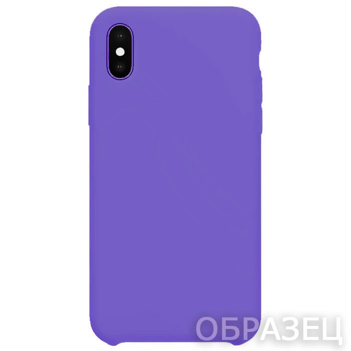Samsung Note 9. Накладка, Silicone Cover, фиолетовый
