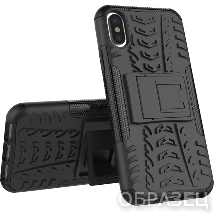 Samsung Note 9. Накладка, противоударный, тип 2, черный