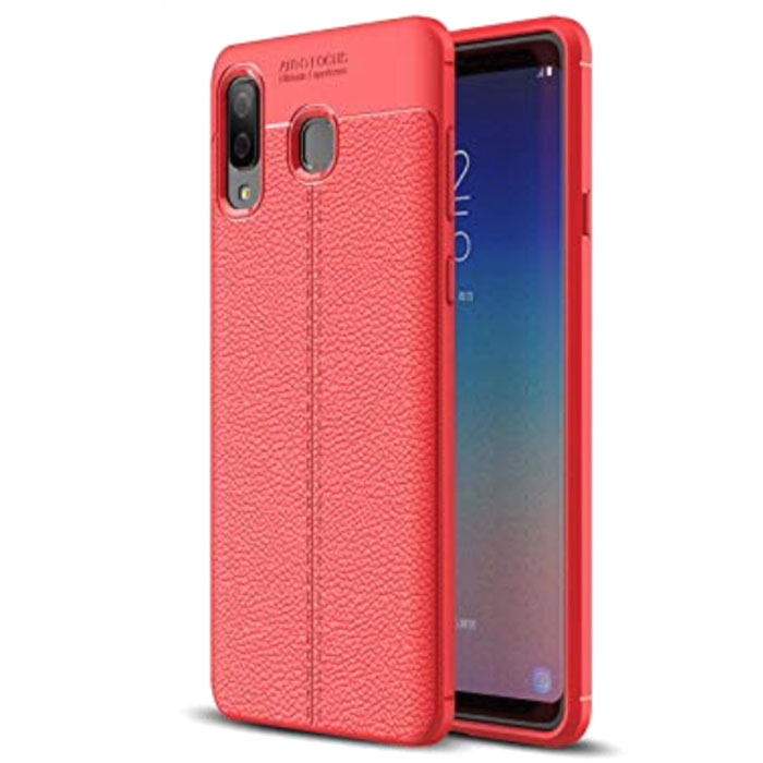 Samsung A9 Star. Накладка, силикон, Ultimate Experience, красный