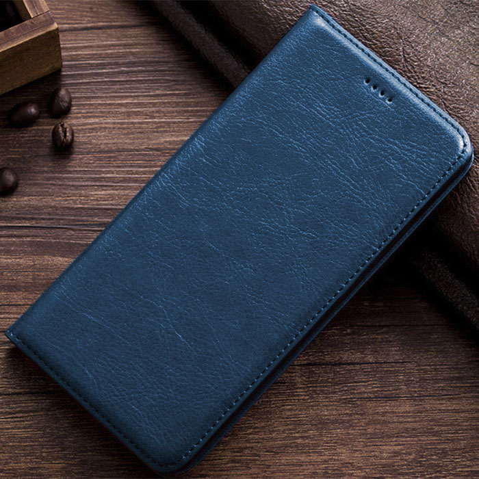 Xiaomi Redmi Note 6 Pro. Книжка, Simply Leather, синий