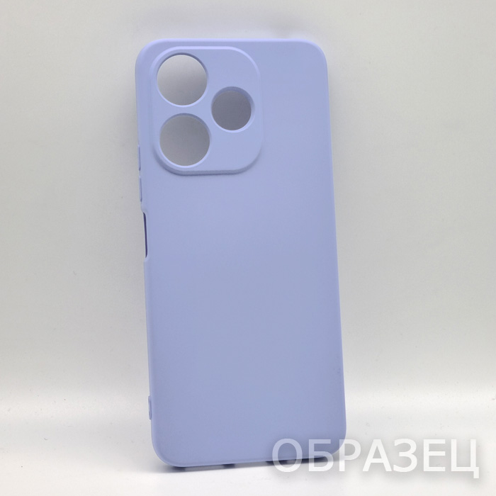 Xiaomi Redmi Note 7/Note 7 Pro. Накладка, Silicone Cover, сиреневый