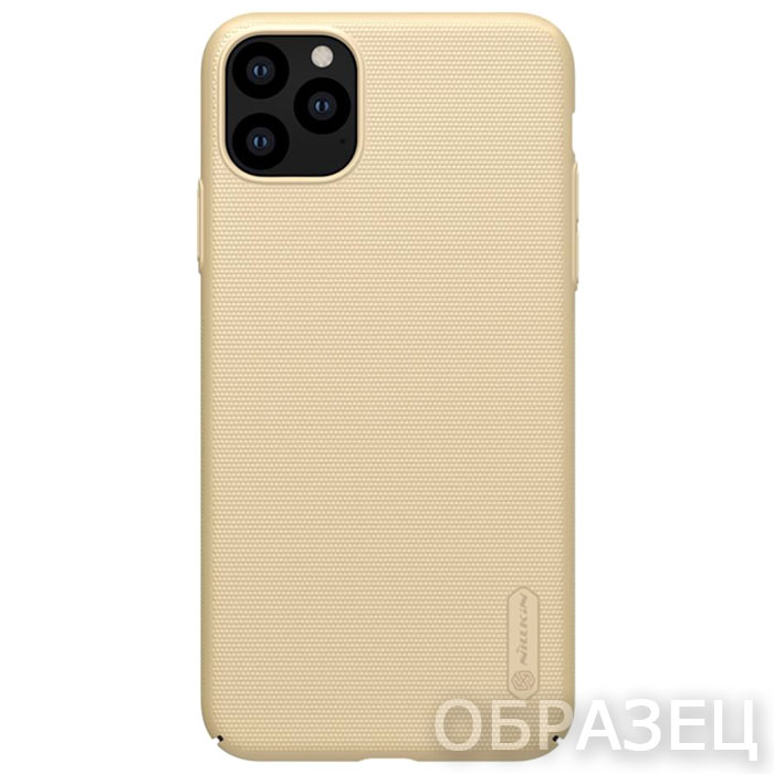 Samsung A80/A90. Накладка, пластик, Nillkin, золотой