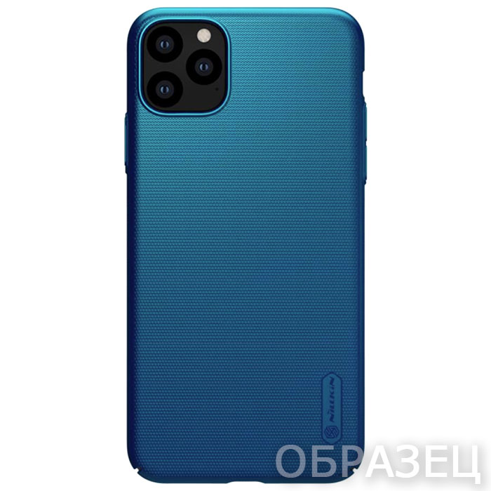 Samsung A80/A90. Накладка, пластик, Nillkin, синий