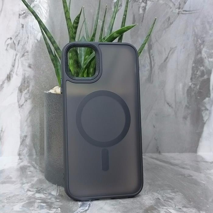 iPhone 11. Накладка, Simple Matte Mag, тип 2, черный