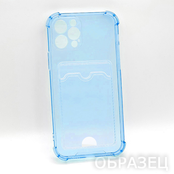 iPhone 11. Накладка, Armor Card New, голубой