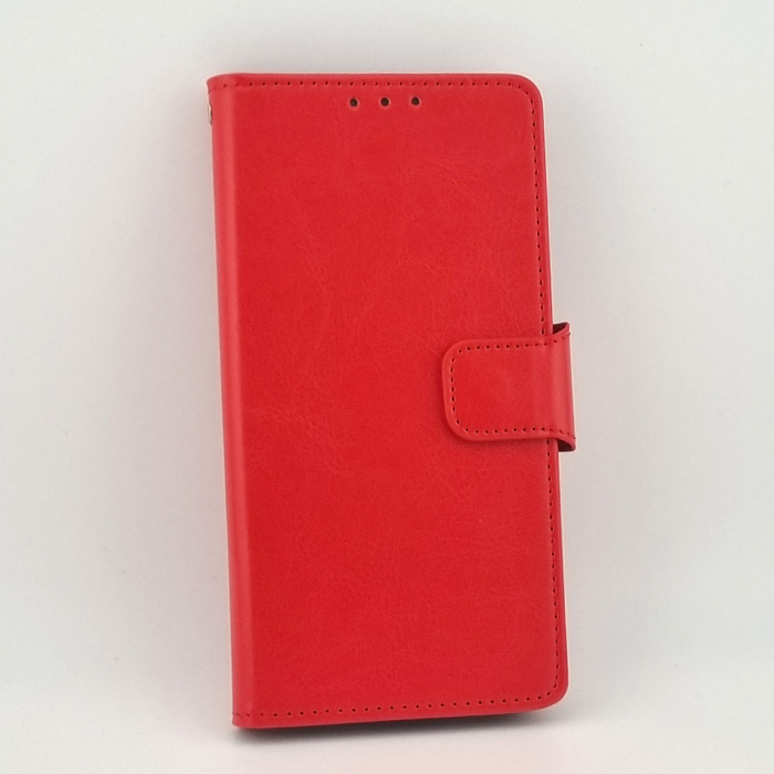 Xiaomi Redmi Note 8 Pro. Книжка, Classic Leather, красный