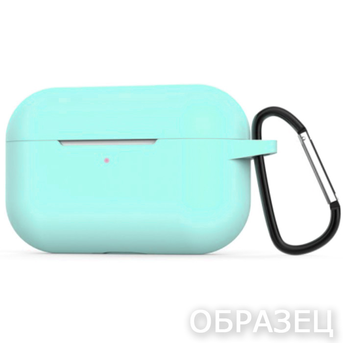 Чехол для Apple AirPods 1/2, Silicone, бирюзовый