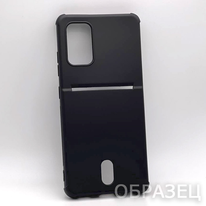 Samsung S20. Накладка, Armor Simple Card, черный