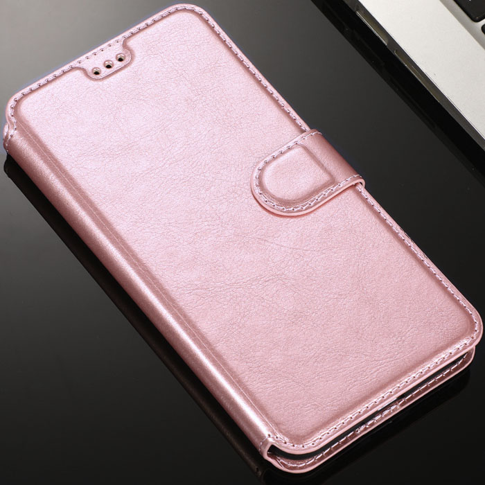 Samsung S20. Книжка, PU Leather, розовое золото