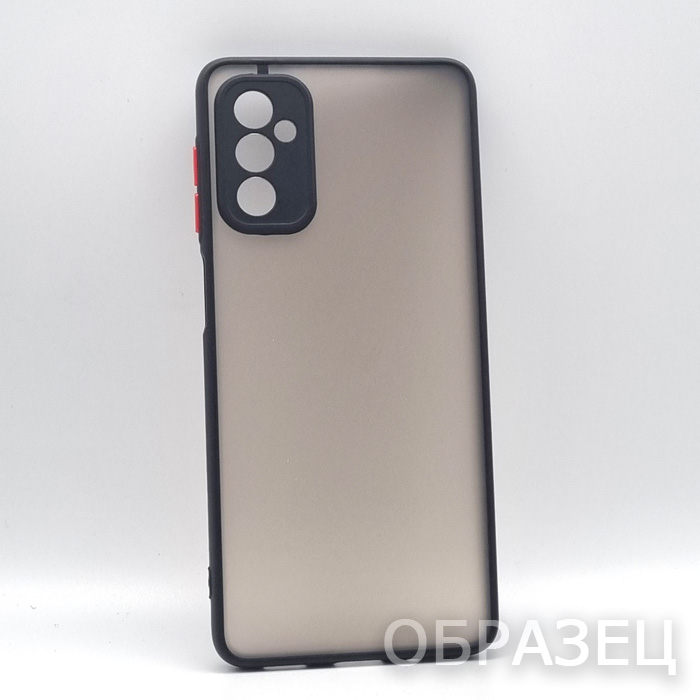 Samsung A01 Core. Накладка, Rock Matte №2, черный