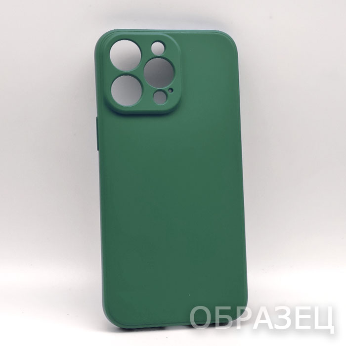 Xiaomi Redmi 9A. Накладка, Silicone Case Lite, темно-зеленый