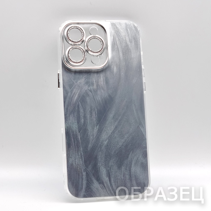 iPhone 12. Накладка, Simple Camera Shine, перламутровый