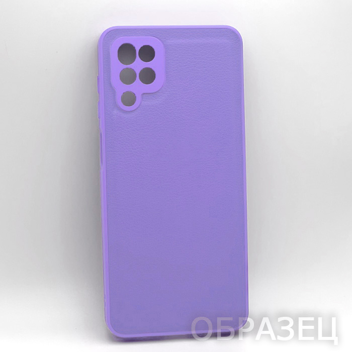 iPhone 12 Pro Max. Накладка, Simple Leather, сиреневый