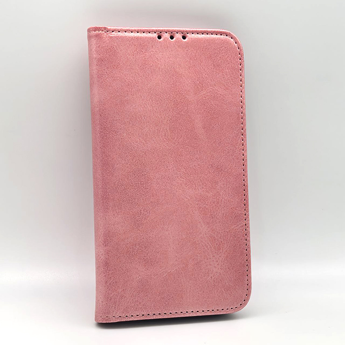 iPhone 12 Pro Max. Книжка, Simply Leather, розовый