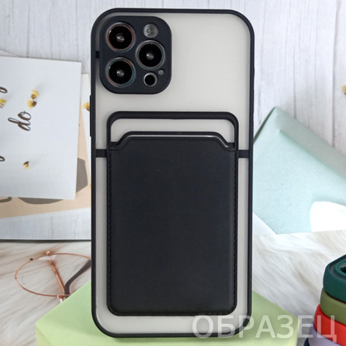 Xiaomi POCO M3. Накладка, Rock Matte Card, черный