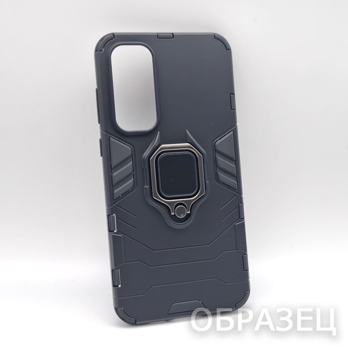 Xiaomi POCO M3. Накладка, противоударный, тип 3, черный
