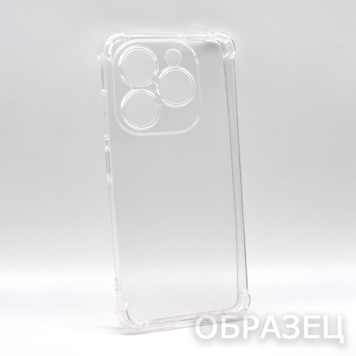 Xiaomi POCO M3. Накладка, Clear Armor TPU, прозрачный
