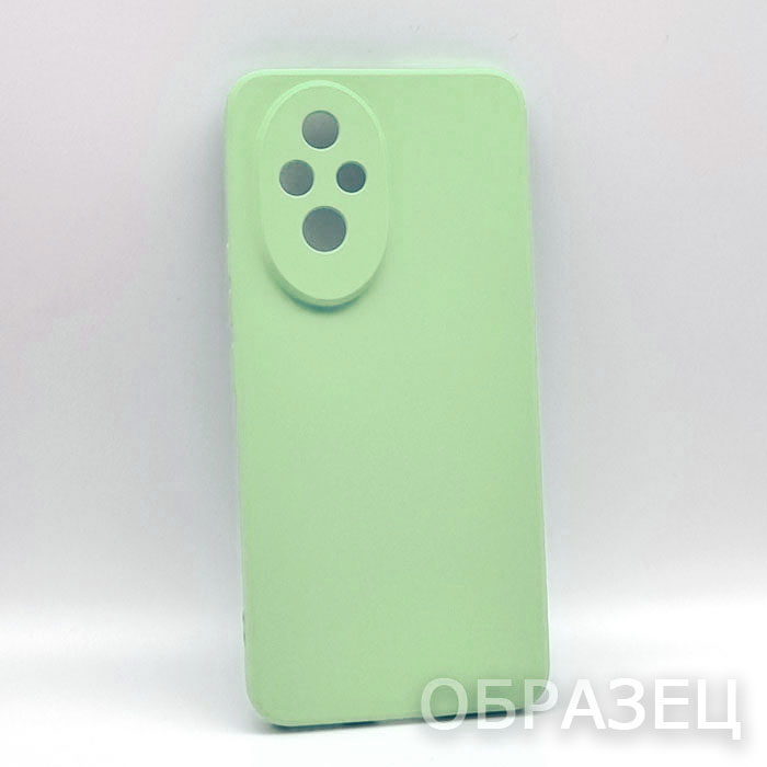 Xiaomi POCO X3/X3 Pro. Накладка, Silicone Case Lite, оливковый