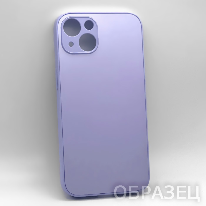 Samsung A52. Накладка, Matte Glass, сиреневый