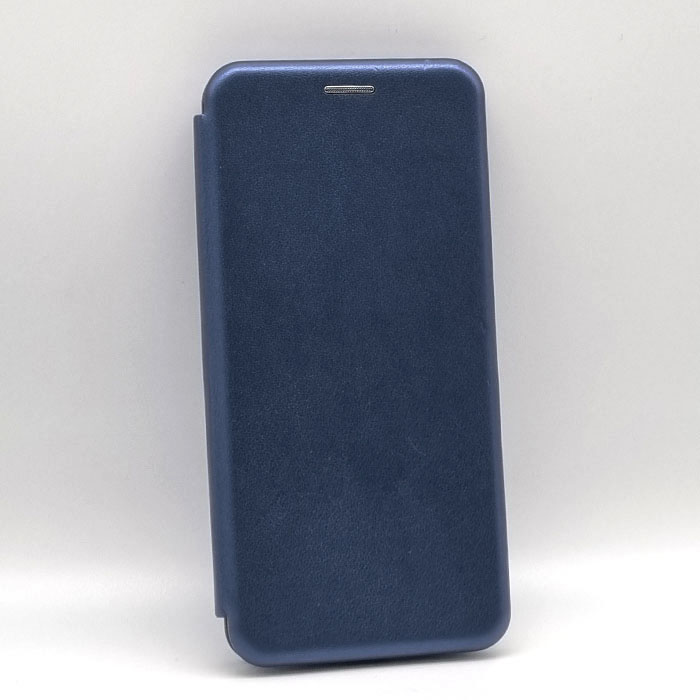 Samsung A52. Книжка, Grandeur, экокожа, темно-синий