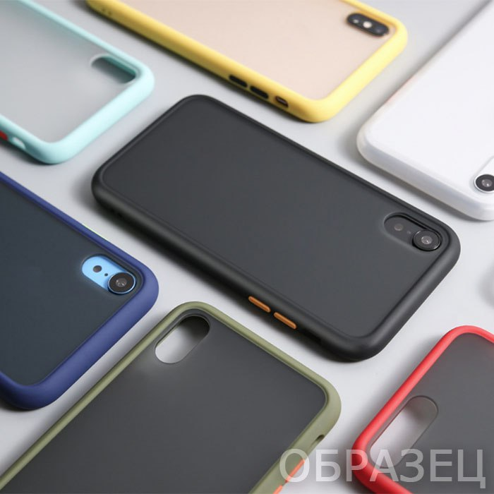 Realme 7. Накладка, Rock Matte №2, сиреневый