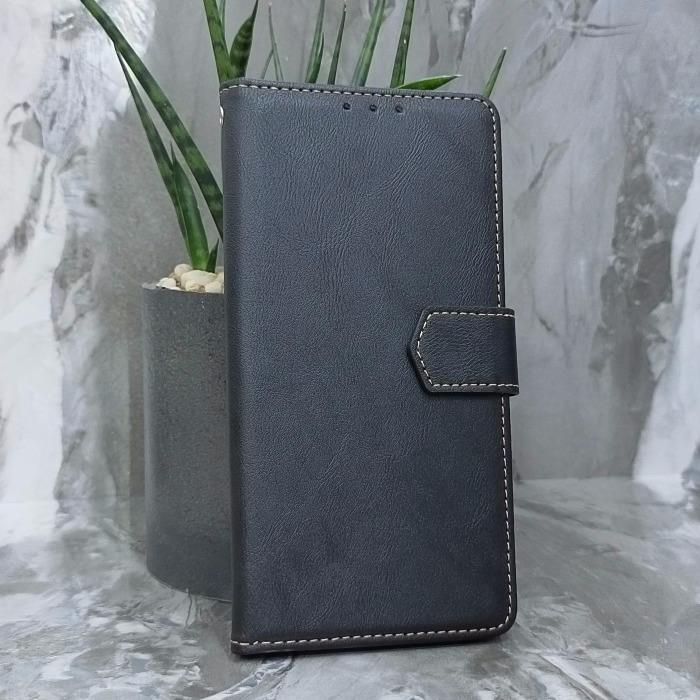 Xiaomi Redmi Note 10/Note 10S/POCO M5s. Книжка, Classic Simple Leather, черный