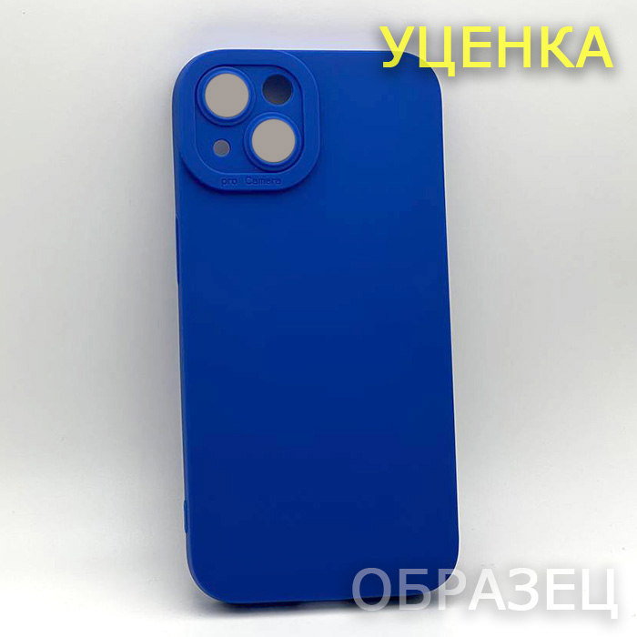 Tecno Spark 7. Уценка. Накладка, Pro Camera Slim, синий
