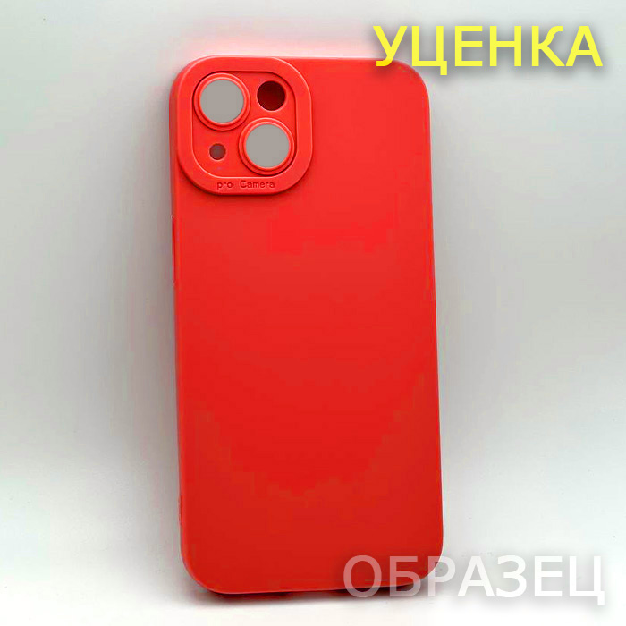 Tecno Spark 7. Уценка. Накладка, Pro Camera Slim, красный