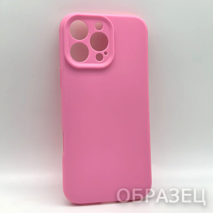 iPhone 13. Накладка, силикон, BST Soft Touch, розовый