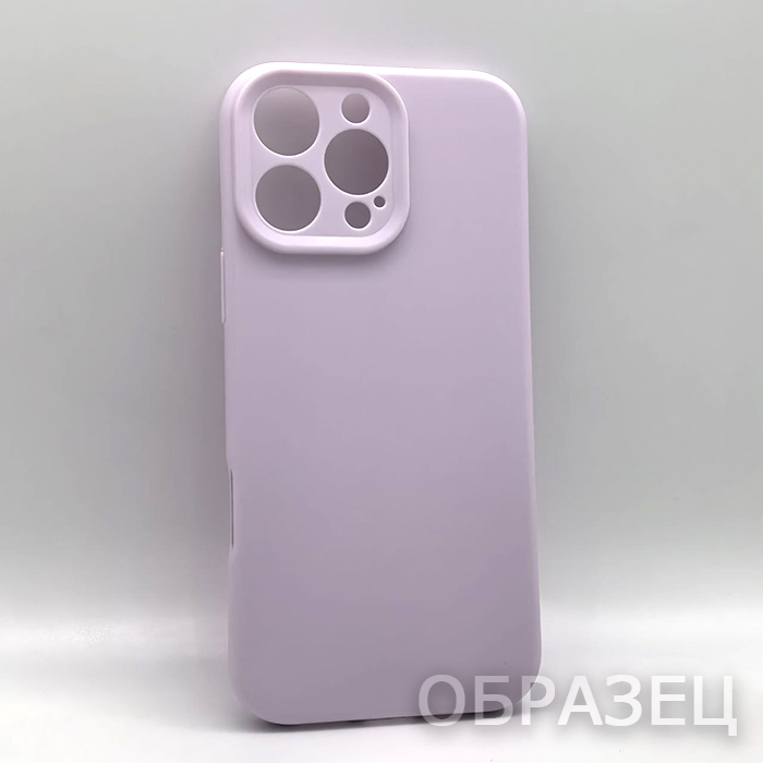 iPhone 13. Накладка, силикон, BST Soft Touch, светло-лиловый