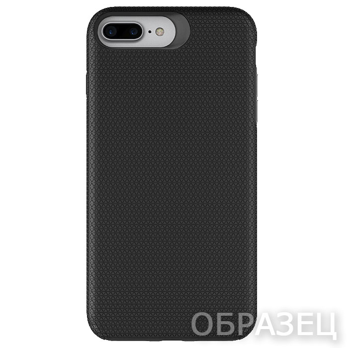 iPhone 13 Mini. Накладка, силикон + пластик, Hybrid Armor, черный