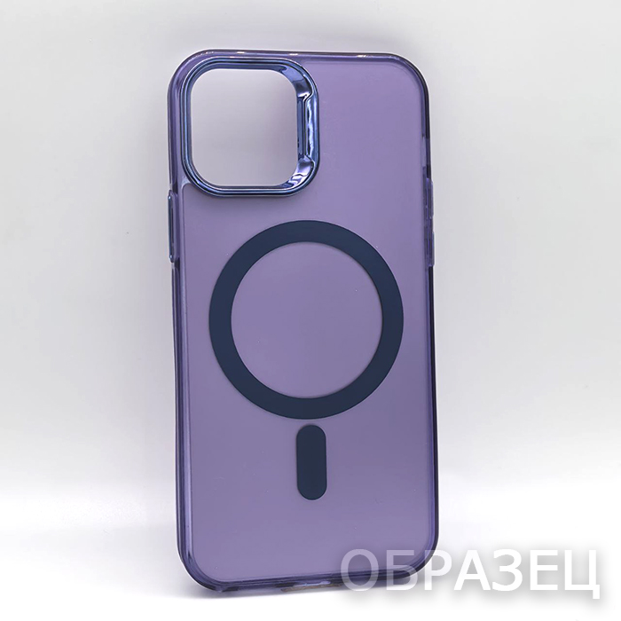 iPhone 13 Pro Max. Накладка, More Mag, фиолетовый