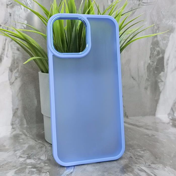iPhone 13 Pro Max. Накладка, BST Rock Matte Camera Edge, сиреневый