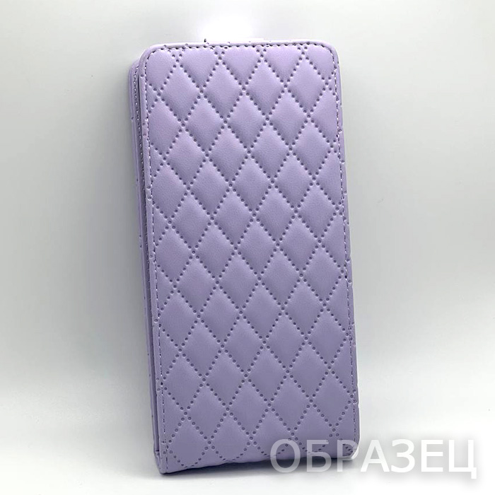 Xiaomi Redmi 10. Флип-кейс, Puffy, сиреневый