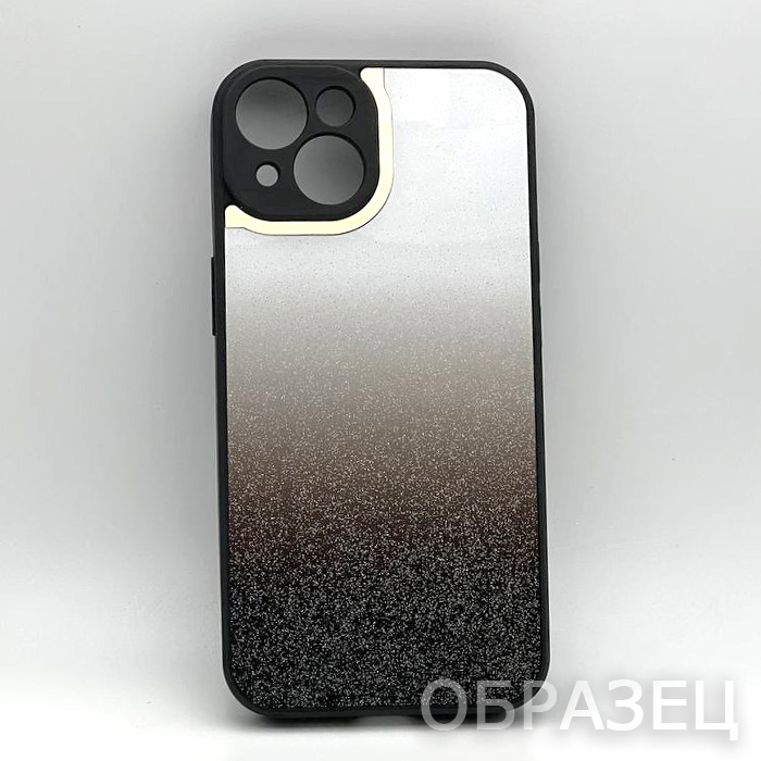 Xiaomi Redmi 10. Накладка, Rock Shine, градиент черный и серебристый