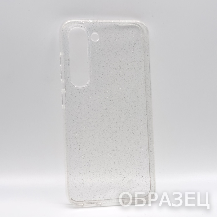Samsung S21 FE. Накладка, силикон, Simple Shine, прозрачный