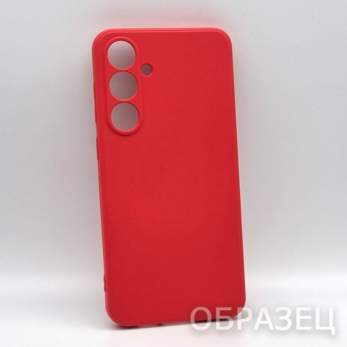 Samsung A53. Накладка, Silicone Case Lite, красный