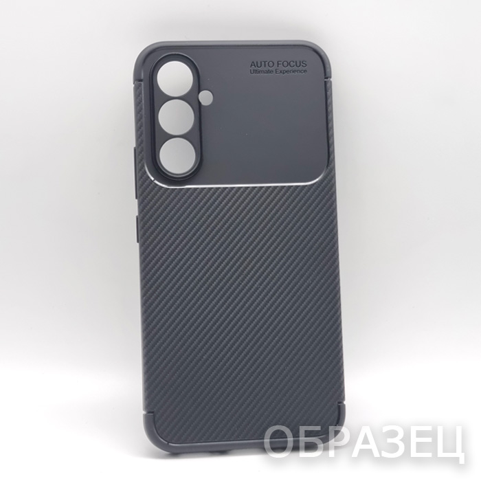 Samsung A73. Накладка, Ultimate Carbon, черный