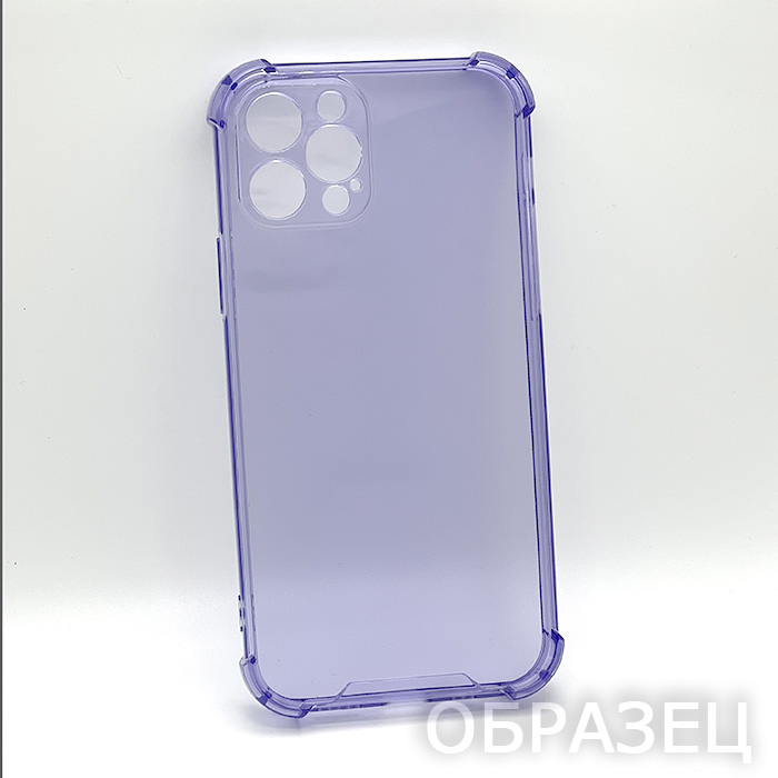Tecno Spark 8C/Spark Go 2022/Spark 9. Накладка, Clear Armor TPU, фиолетовый прозрачный