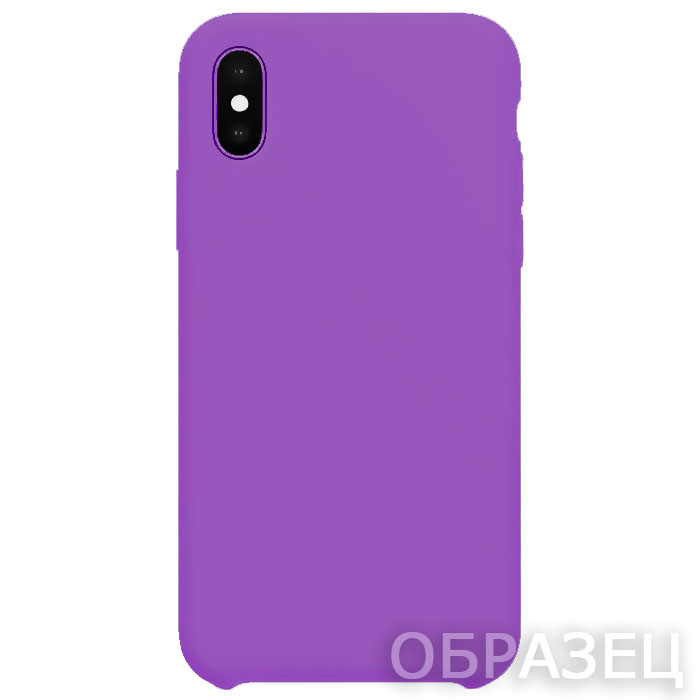Realme 9i. Накладка, Silicone Cover, фиолетовый