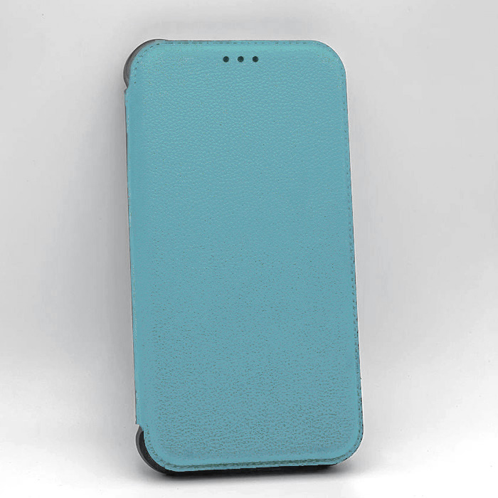Xiaomi POCO F4 GT. Книжка, эко-кожа, магнит, серо-голубой