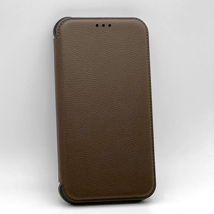 Xiaomi POCO F4 GT. Книжка, эко-кожа, магнит, коричневый