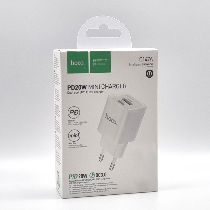 СЗУ Hoco C147A PD20W+QC
