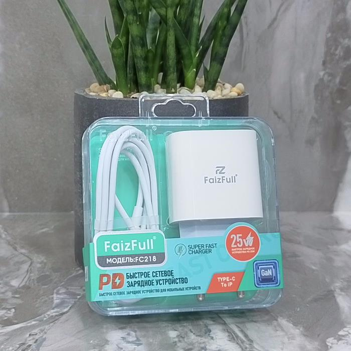 СЗУ FaizFull FC218 PD25W TypeC Lightning